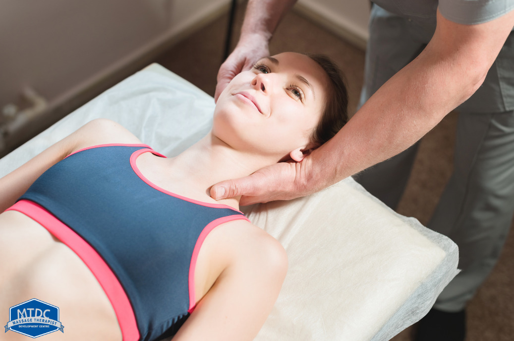 Myofascial release in massage therapy