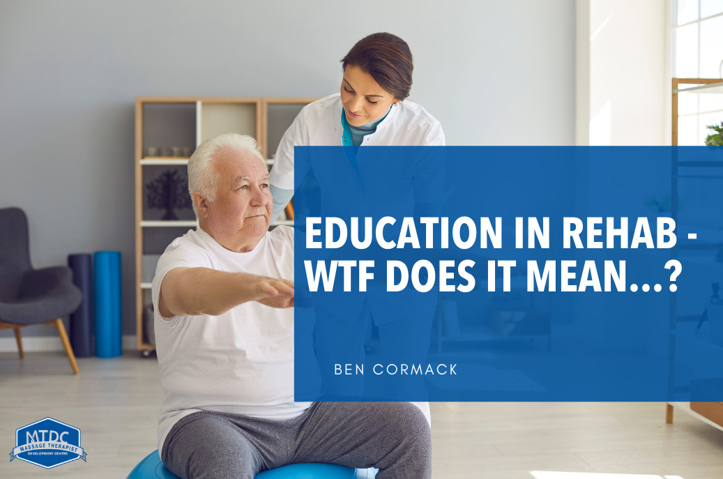 EDUCATION IN REHAB WHAT DOES IT MEAN